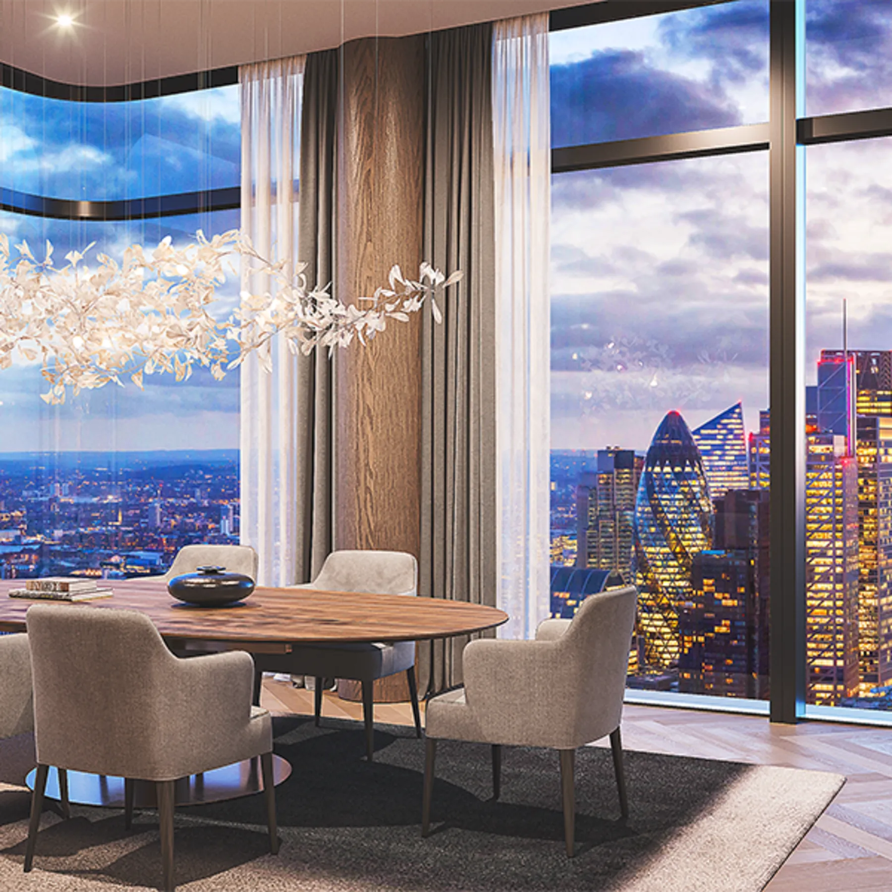 Image of Principal Tower 200 completions in one month,Foster + Partners landmark development,1st of 3 projects with Concord London